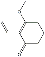 2-Cyclohexen-1-one,2-ethenyl-3-methoxy-(9CI) 구조식 이미지