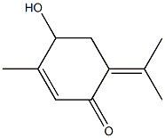 2-Cyclohexen-1-one,4-hydroxy-3-methyl-6-(1-methylethylidene)-(9CI) 구조식 이미지