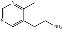 Pyrimidine, 5-(2-aminoethyl)-4-methyl- (6CI,7CI,8CI) 구조식 이미지