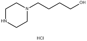 4-(1-piperazinyl)-1-butanol dihydrochloride Structure