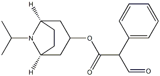8-isopropyl-8-azabicyclo[3.2.1]oct-3-yl endo-(±)-formylphenylacetate 구조식 이미지