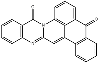 naphtho[1',2',3':4,5]quino[2,1-b]quinazoline-5,10-dione 구조식 이미지
