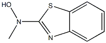 2-벤조티아졸아민,N-히드록시-N-메틸-(9CI) 구조식 이미지