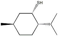 Cyclohexanethiol,5-methyl-2-(1-methylethyl)-,(1R,2R,5S)-rel-(9CI) 구조식 이미지