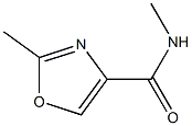 4-옥사졸카르복사미드,N,2-디메틸-(9CI) 구조식 이미지