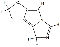 4H-1,3-Dioxolo[3,4]pyrrolo[1,2-c]imidazole(9CI) 구조식 이미지