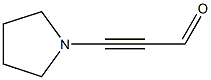 2-Propynal,3-(1-pyrrolidinyl)-(9CI) Structure