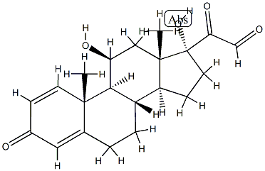 21-Dehydroprednisolone Structure