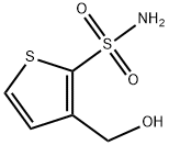 2-Thiophenesulfonamide,3-(hydroxymethyl)-(9CI) Structure