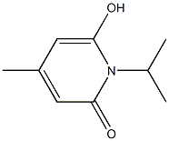 2(1H)-Pyridinone,6-hydroxy-4-methyl-1-(1-methylethyl)-(9CI) 구조식 이미지