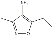 4-이속사졸아민,5-에틸-3-메틸-(9CI) 구조식 이미지