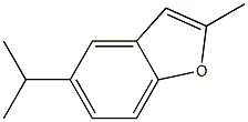 Benzofuran,2-methyl-5-(1-methylethyl)-(9CI) Structure