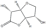Idonic acid, 3,6-anhydro-, gamma-lactone, L- (8CI) 구조식 이미지