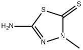 1,3,4-Thiadiazole-2(3H)-thione,5-amino-3-methyl-(9CI) 구조식 이미지