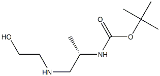 Carbamic acid, [(1S)-2-[(2-hydroxyethyl)amino]-1-methylethyl]-, 1,1- Structure