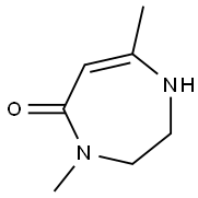 5H-1,4-Diazepin-5-one,1,2,3,4-tetrahydro-4,7-dimethyl-(9CI) Structure