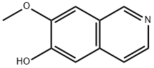 6-이소퀴놀리놀,7-메톡시-(9CI) 구조식 이미지