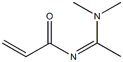 2-프로펜아미드,N-[1-(디메틸아미노)에틸리덴]-(9CI) 구조식 이미지