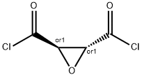 2,3-Oxiranedicarbonyl dichloride, (2R,3R)-rel- (9CI) Structure