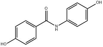 4-hydroxy-N-(4-hydroxyphenyl)benzamide 구조식 이미지