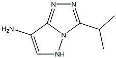 1H-Pyrazolo[5,1-c]-1,2,4-triazol-7-amine,3-(1-methylethyl)-(9CI) Structure