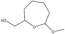 2-Oxepanemethanol,7-methoxy-(9CI) Structure