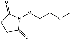 2,5-Pyrrolidinedione,1-(2-methoxyethoxy)-(9CI) Structure