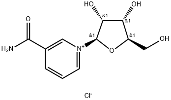 Nicotinamide riboside chloride 구조식 이미지
