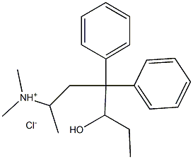 Dimephepatanol hydrochloride Structure