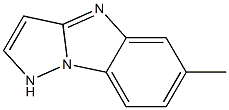 1H-Pyrazolo[1,5-a]benzimidazole,6-methyl-(9CI) Structure