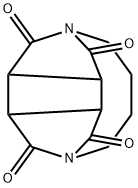 3a,3b,6a,6b-Tetrahydro-2,5-butanocyclobuta[1,2-c:3,4-c']dipyrrole-1,3,4,6-tetrone Structure