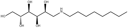 1-DEOXY-1-(OCTYLAMINO)-D-GLUCITOL 구조식 이미지