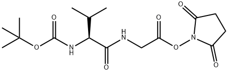 Boc-Val-Gly-OSU Structure