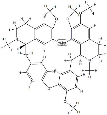 Tetrandrine, (DL) Structure