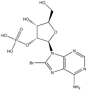 8-bromo-2'-AMP Structure