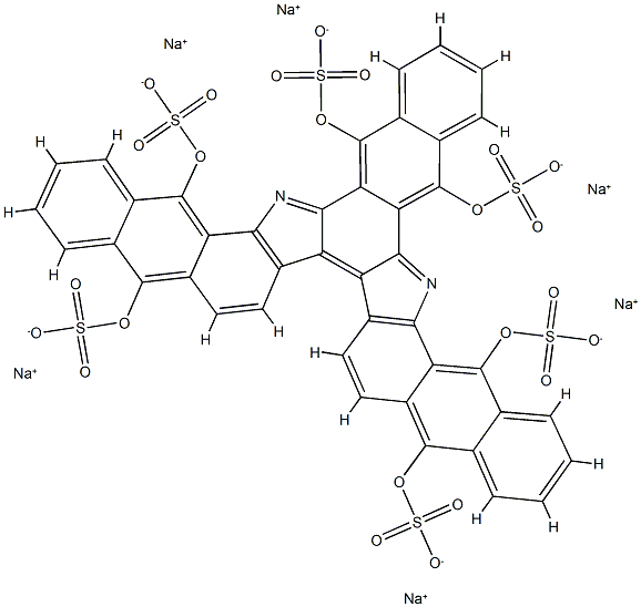 Vat Brown 1, Solubilised Structure