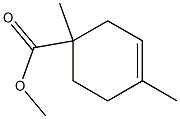 methyl (±)-1,4-dimethylcyclohexene-1-carboxylate Structure