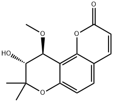 trans-Methylkhellactone Structure