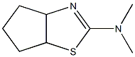 4H-Cyclopentathiazole,2-(dimethylamino)-3a,5,6,6a-tetrahydro-(8CI) 구조식 이미지