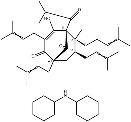 Hyperforin . DCHA Structure