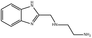 1,2-에탄디아민,N-(1H-벤즈이미다졸-2-일메틸)-(9CI) 구조식 이미지