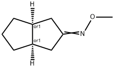 2(1H)-Pentalenone,hexahydro-,O-methyloxime,(3aR,6aS)-rel-(9CI) 구조식 이미지