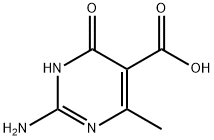 5-피리미딘카르복실산,2-아미노-4-히드록시-6-메틸-(6CI,8CI) 구조식 이미지