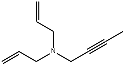 2-Butyn-1-amine,N,N-di-2-propenyl-(9CI) Structure