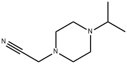 1-피페라진아세토니트릴,4-(1-메틸에틸)-(9CI) 구조식 이미지