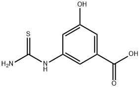 3-(Carbamothioylamino)-5-Hydroxybenzoic Acid(WXC02572) Structure