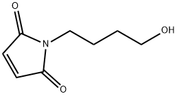 1-(4-Hydroxybutyl)-1H-pyrrole-2,5-dione 구조식 이미지