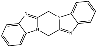 6H,13H-Pyrazino[1,2-a:4,5-a']bisbenzimidazole 구조식 이미지