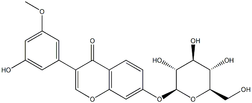 241129-90-8 3’-methoxy-5’-hydroxyisoflavone-7-O-β-D-glucoside