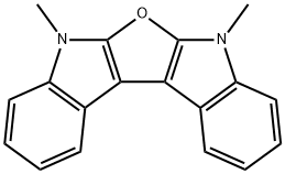 Furo[2,3-b:5,4-b]diindole,  5,7-dihydro-5,7-dimethyl-  (9CI) 구조식 이미지